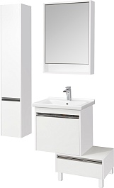 Акватон Мебель для ванной Капри 60 белая – фотография-3